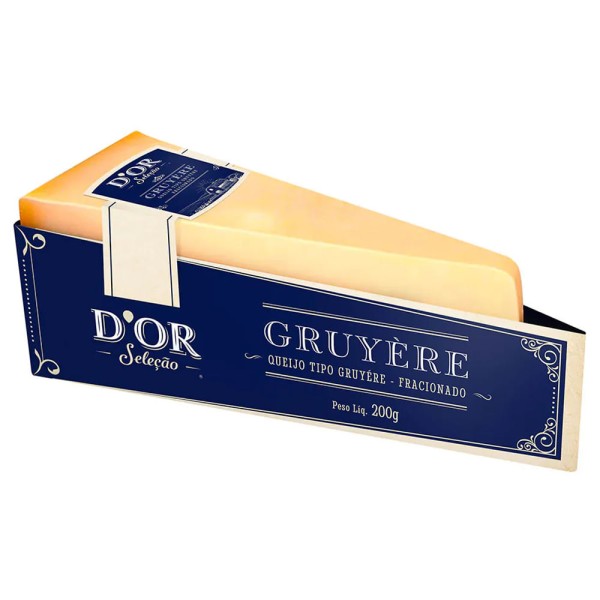 Queijo Gruyere Dor Fracionado 200g
