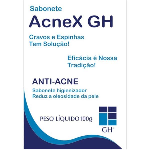 Encontraproduto.com.br - Sabonete GH Acnex Anti-Acne com 100g
