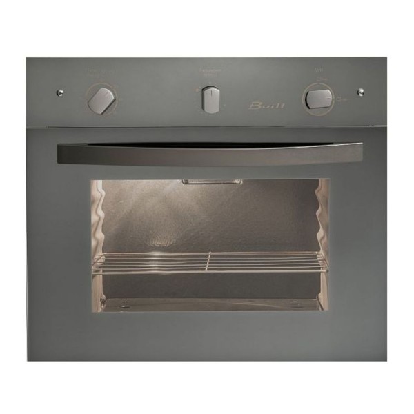 Encontraproduto.com.br - Forno a Gás de Embutir Built Grill e Timer Inox Espelhado 50L