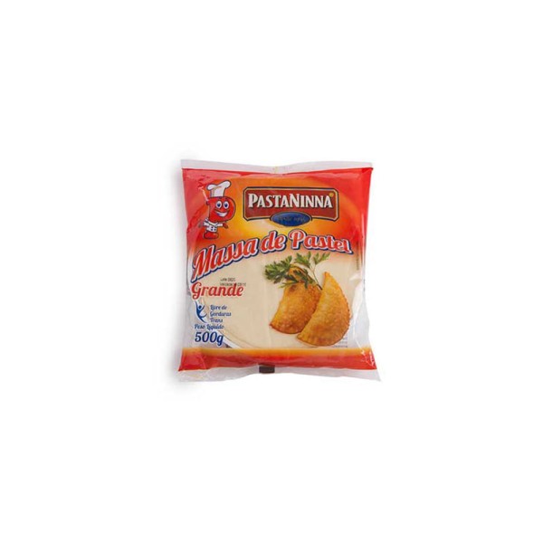 Massa Fresca para Pastel Pastaninna Grande Pacote 500 g