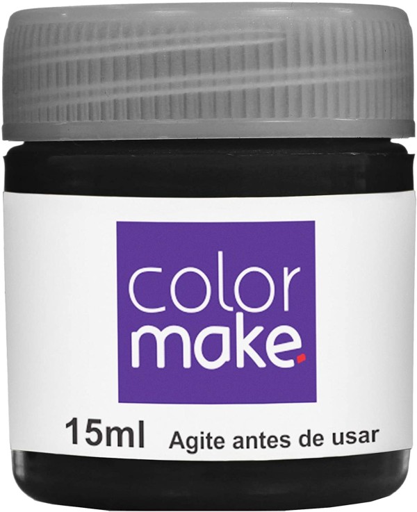 Encontraproduto.com.br - Tinta blush liquida 15ml preto color make
