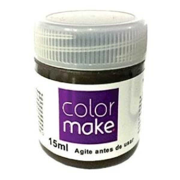 Encontraproduto.com.br - Tinta Blush Liquida 15ML Marrom - COLOR MAKE