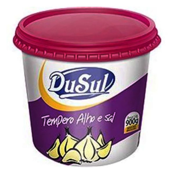 Encontraproduto.com.br - Tempero DuSul Alho e Sal Pote com 900g