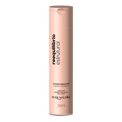 CONDICIONADOR ACQUAFLORA REEQUILIBRIO ESTRUTURAL 300ML