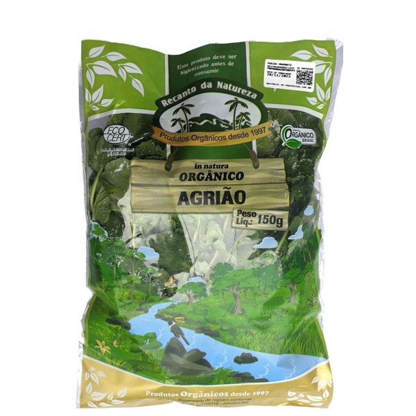 Agrião RECANTO DA NATUREZA Orgânico 150g
