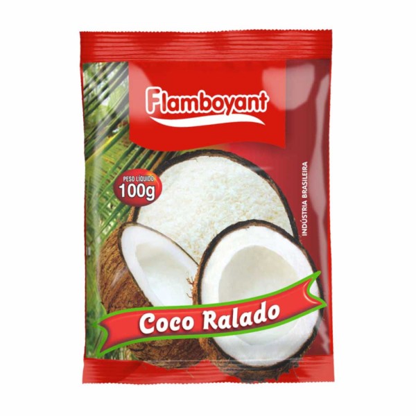 Encontraproduto.com.br - Coco Ralado Flamboyant Del Brasil 100g