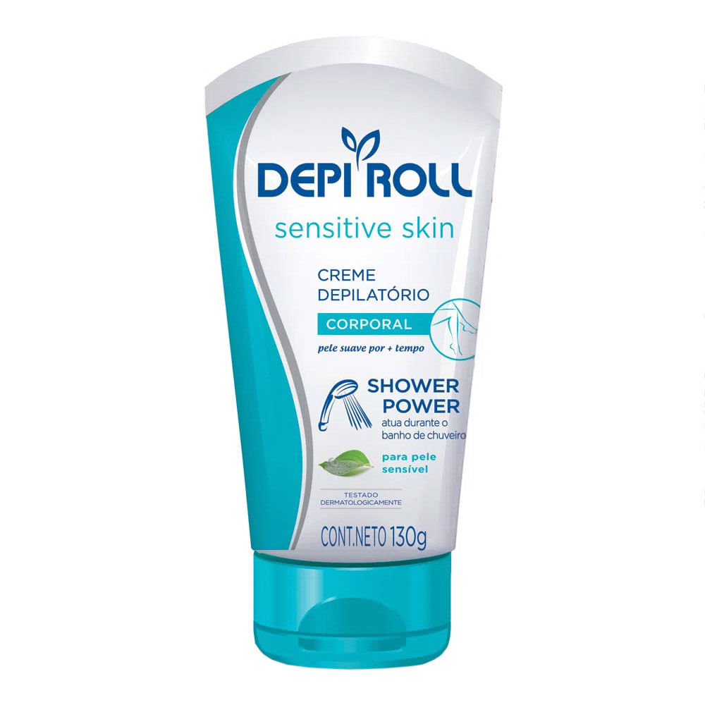 Encontraproduto.com.br - Depi Roll Creme Corp Shower Power Sensi 130Gr @