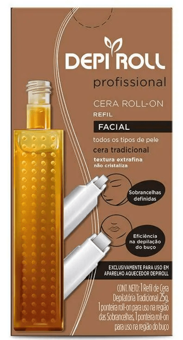 D.ROLL REFIL CERA FACIAL BUCO/SOBRAMCELHAS