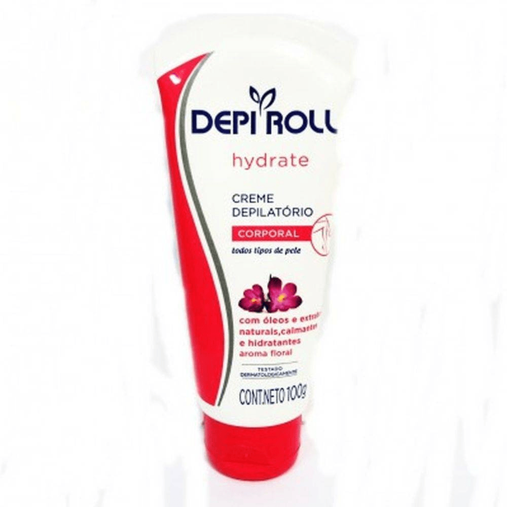 Encontraproduto.com.br - Creme Depilatorio Corporal 130g Hydrate - Depi Roll