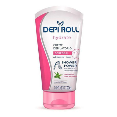 Encontraproduto.com.br - Creme Depilatorio Corporal 130g Hydrate - Depi Roll