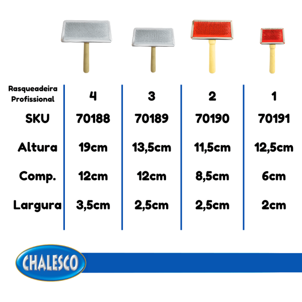 Encontraproduto.com.br - Rasqueadeira Profissional 2 Chalesco