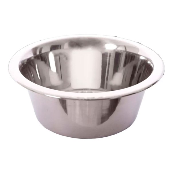 Comedouro Chalesco Tigela Inox para Cães N03