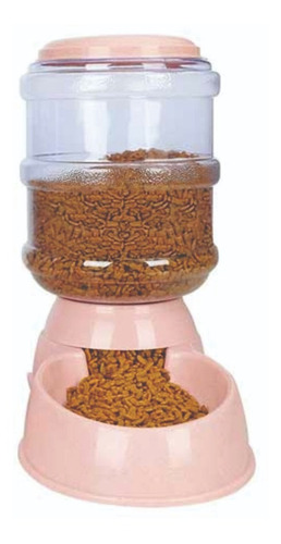 Bebedouro Automático Com Comedouro Branco Para Cães e Gatos