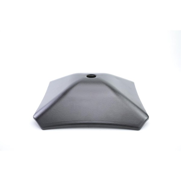 Encontraproduto.com.br - Cuba De Vidro Quadrada 34cm Preta Construmarcas