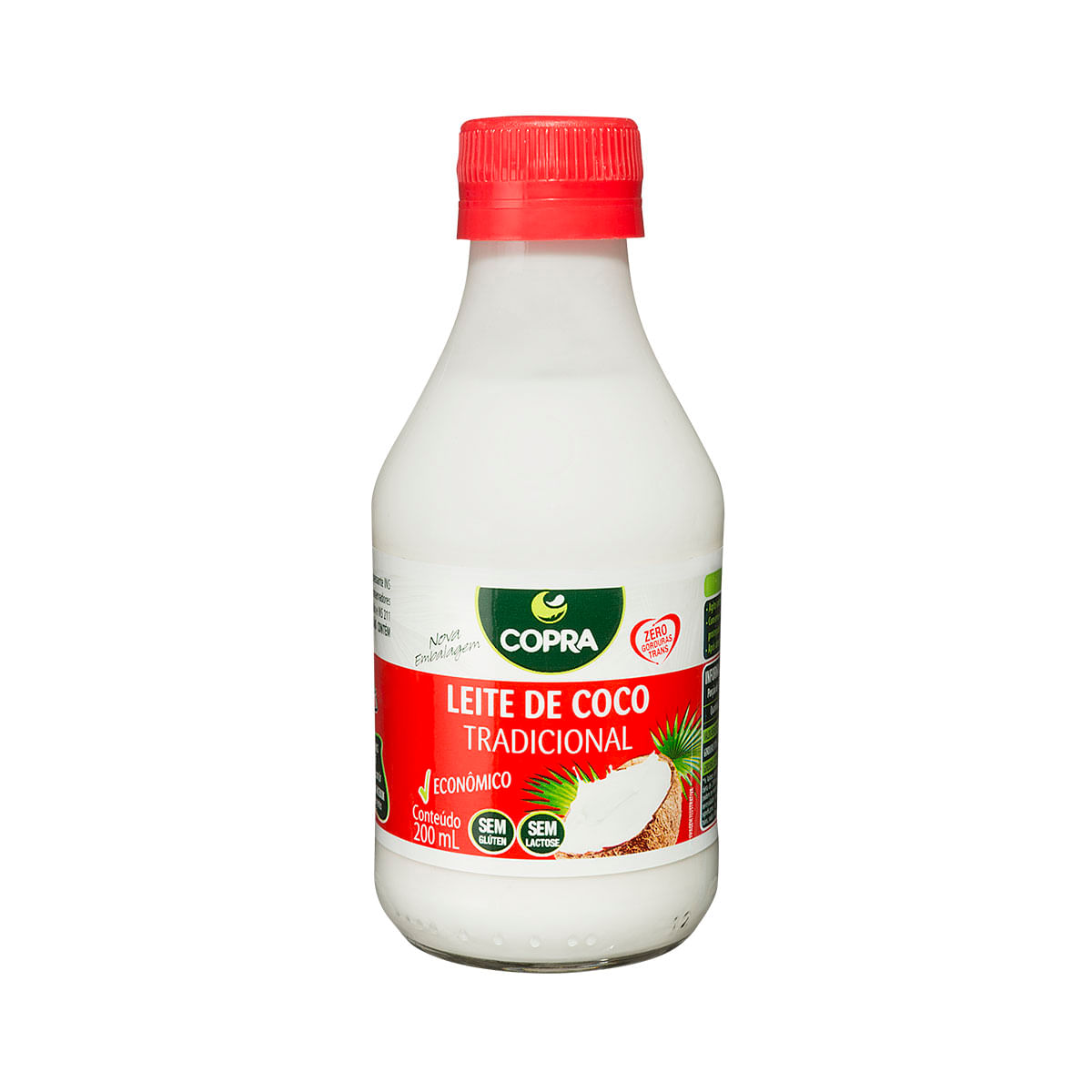 Encontraproduto.com.br - Leite De Coco Tradicional Copra 200ml Marca Importação