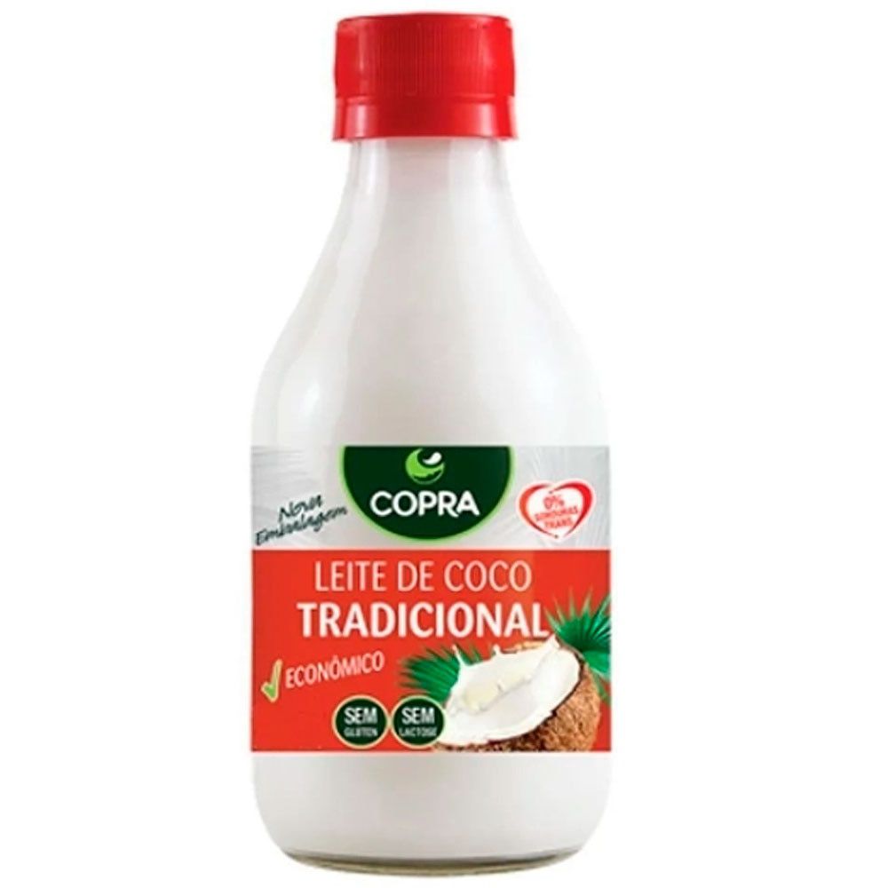 Encontraproduto.com.br - Leite De Coco Tradicional Copra 200ml Marca Importação