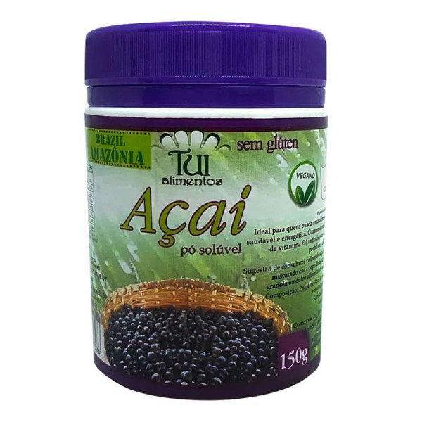 Encontraproduto.com.br - Açai em Pó solúvel - Tui - 150g