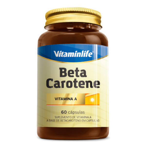 Encontraproduto.com.br - Beta Caroteno (6000UI) 60 Cápsulas - Vitaminlife