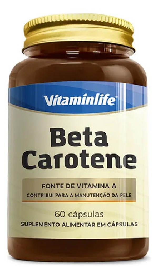 Beta Caroteno (6000UI) 60 Cápsulas - Vitaminlife