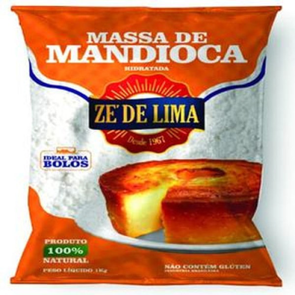 Encontraproduto.com.br - Massa de Mandioca para bolo Zé de Lima 1 kg