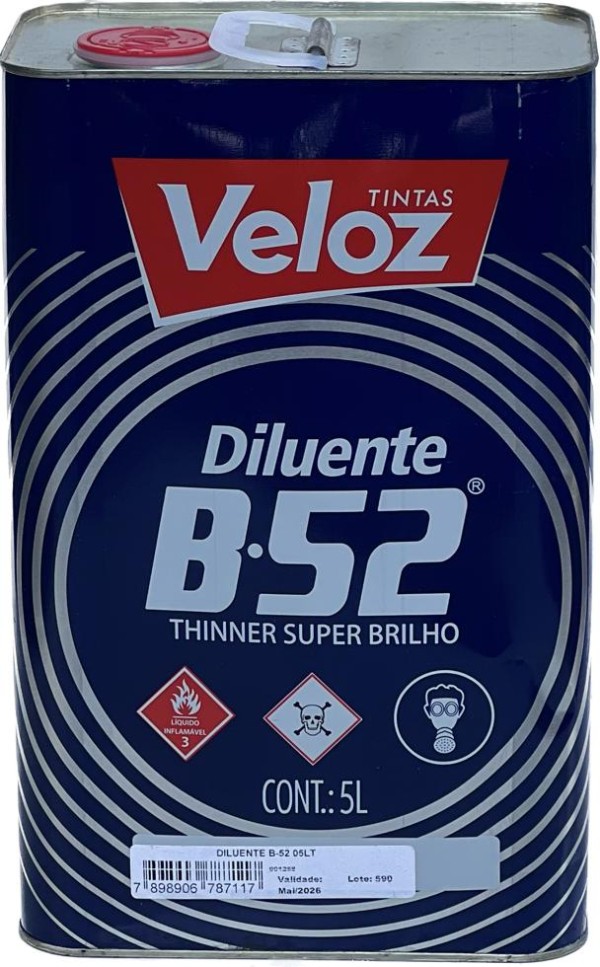 Encontraproduto.com.br - THINNER B 52 5LT/GL VELOZ