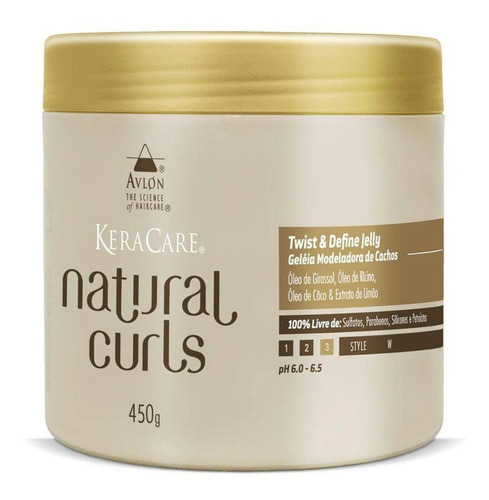 Encontraproduto.com.br - Avlon Keracare Natural Curls Twist Define Jelly Finalizador