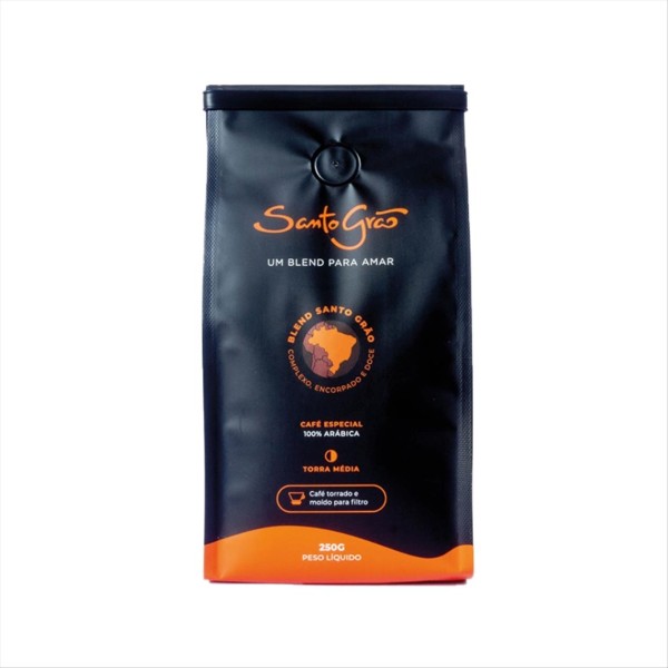 Café Torrado E Moído Santo Grão Blend 250g