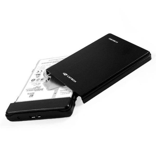 Encontraproduto.com.br - Gaveta Para Hd 2.5 C3tech, Usb 3.0, Preto - Ch-310bk