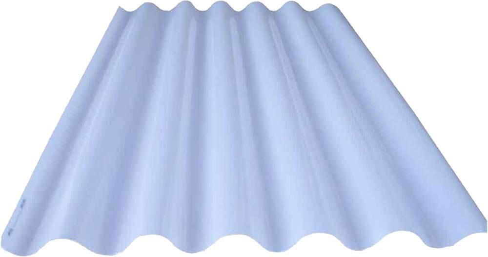 Encontraproduto.com.br - Telha Polipropileno Onda 175/51 110x244cm Translúcida Atco