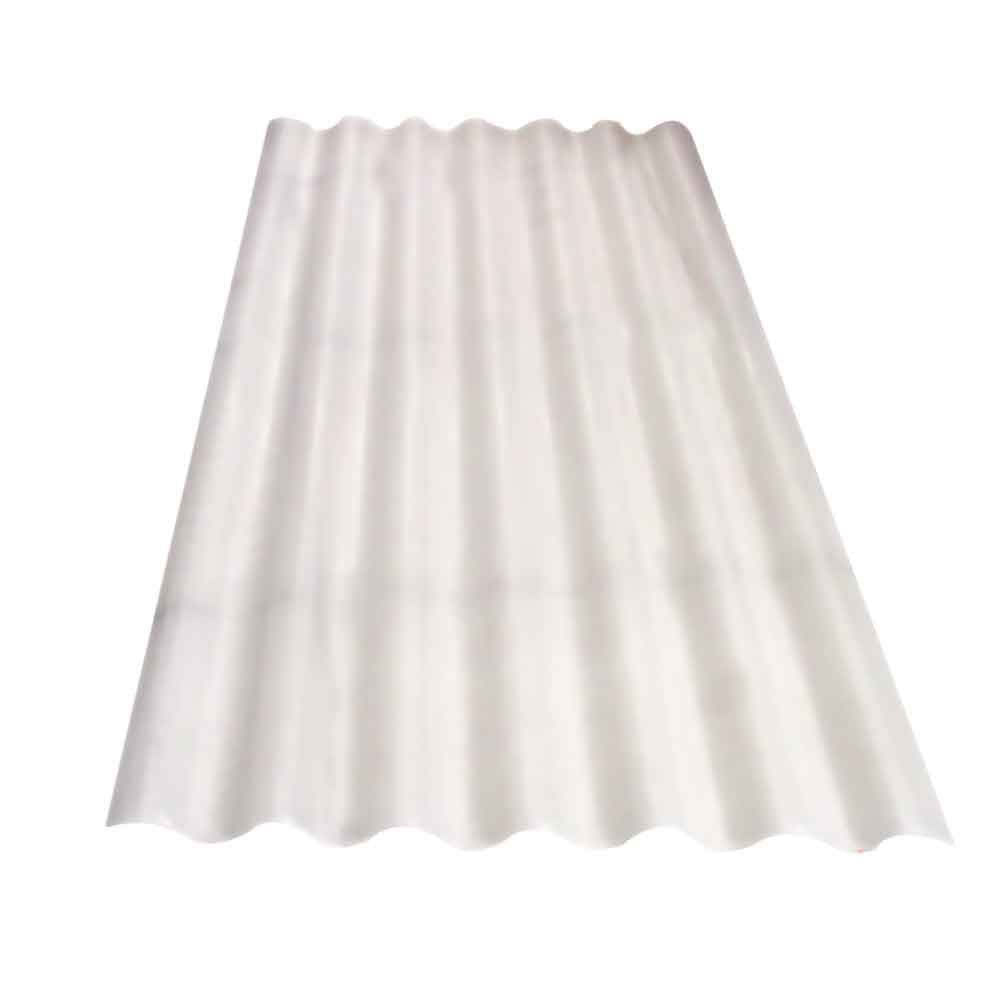 Encontraproduto.com.br - Telha Polipropileno Onda 175/51 110x244cm Translúcida Atco