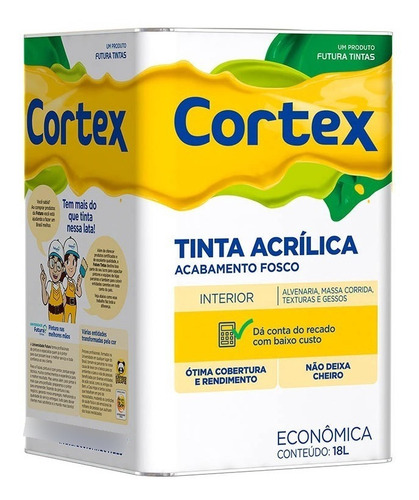 Encontraproduto.com.br - Tinta Acrílica Cortex (Cores) - Futura
