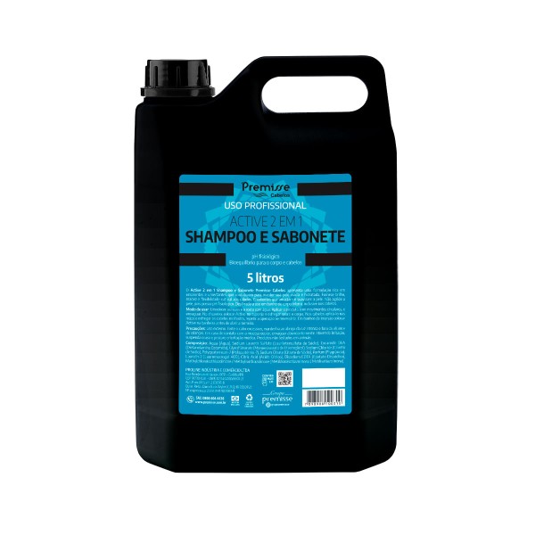 Encontraproduto.com.br - Sabonete Líquido Shampoo Active 5L Premisse