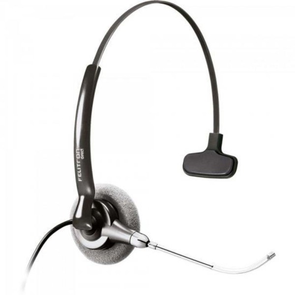 Encontraproduto.com.br - Headset Felitron Stile Top Due Voice Guide Auricular Preto [f002]