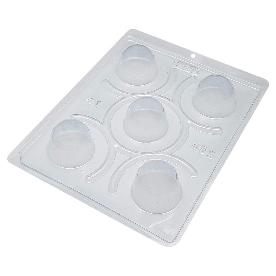 Encontraproduto.com.br - Forma de Acetato Com Silicone Trufa Pequena com 1 Un