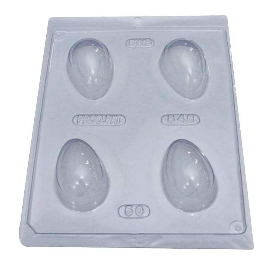 Encontraproduto.com.br - Forma de Acetato com Silicone Ovo 50 Gr com 1 Un