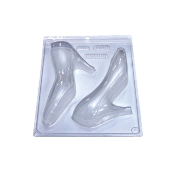 Encontraproduto.com.br - Forma de Acetato com Silicone Sapato Salto Alto Fechado (869) un BWB