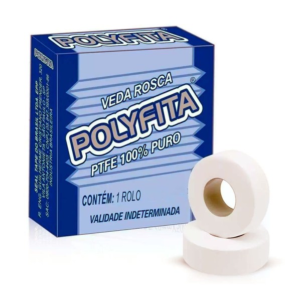 Encontraproduto.com.br - Fita Veda Rosca 18mm Com 5 Metros Para Vedação