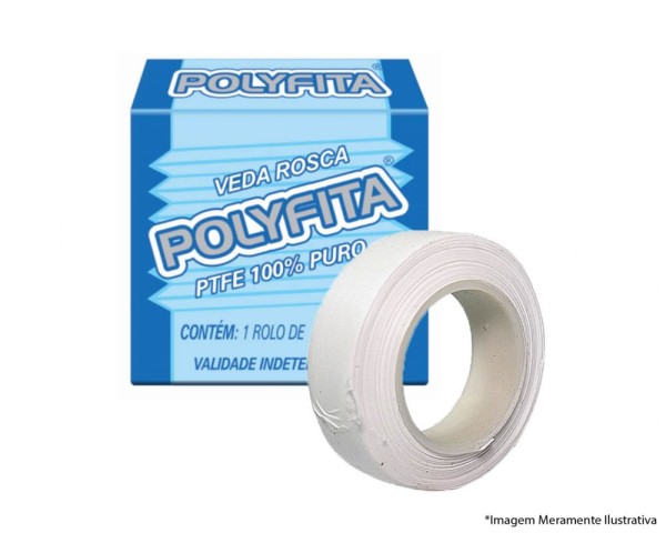 Encontraproduto.com.br - Veda Rosca Polyfita 3/4X50M c/12pcs