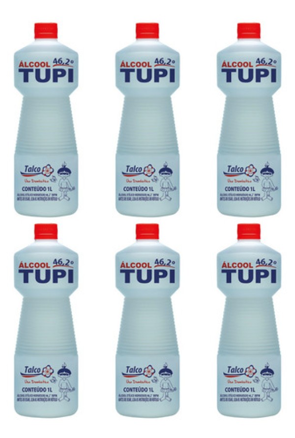 Álcool Tupi Eucalipto 1l
