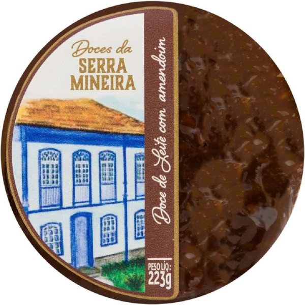 Encontraproduto.com.br - Doce de Leite Serra Mineira com Amendoim 223g