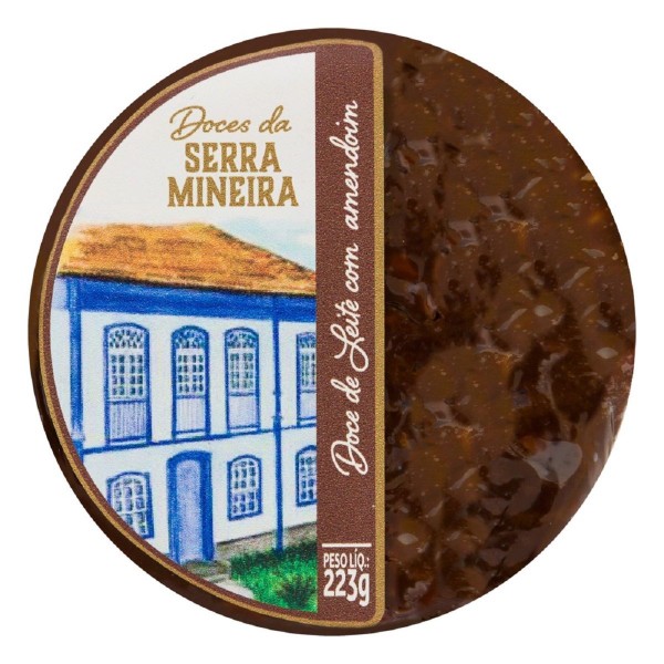 Encontraproduto.com.br - Doce de Leite Serra Mineira com Amendoim 223g