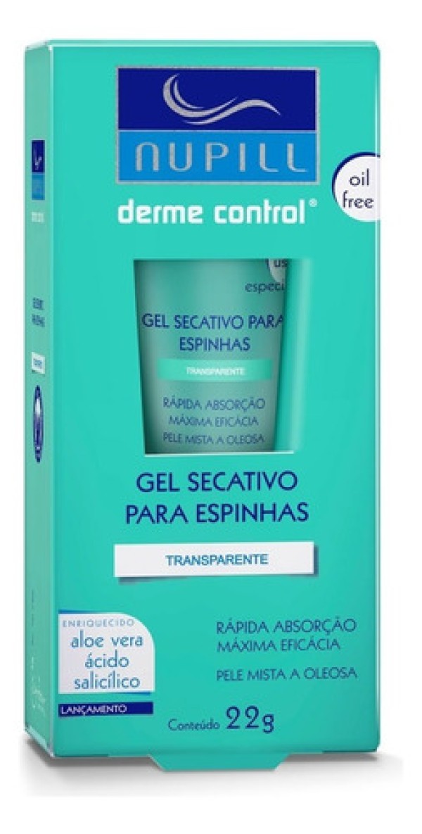 Gel Secativo para Espinhas nupill 22g