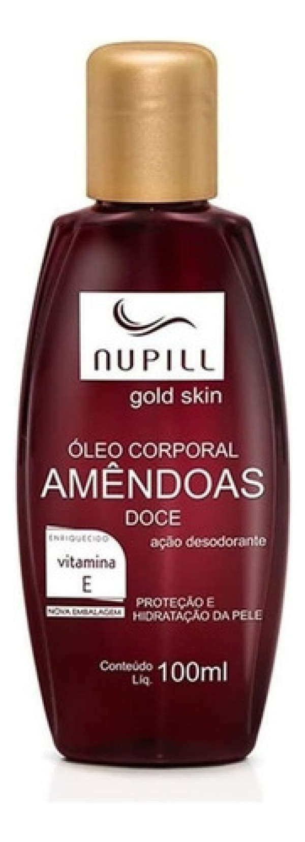 Oleo Corporal Amendoas Doce 100ml Vitamina E - Nupill