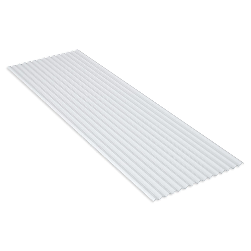 Telha de PVC 2,44x0,50m Incolor Ondalev Fortlev