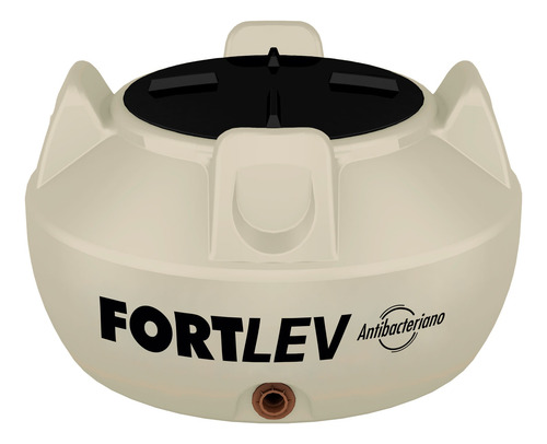 Encontraproduto.com.br - Tanque Tampa Roscável Bege Antibacteriano 500lt Fortlev