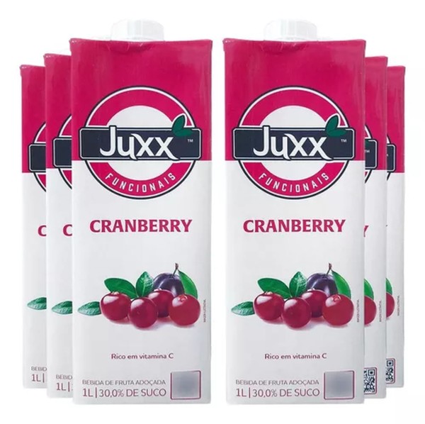 Encontraproduto.com.br - Suco Cranberry Juxx 1000ml Caixa 6 unid.