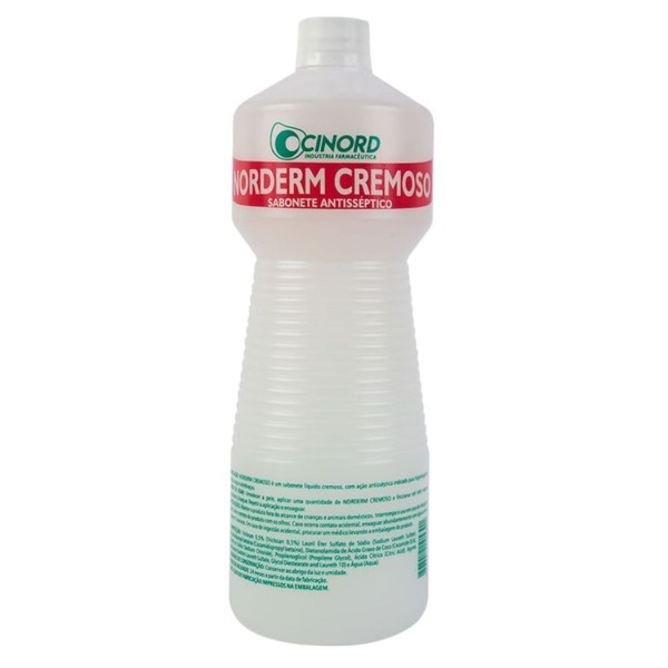 Encontraproduto.com.br - Sabonete Antisséptico Norderm Cremoso 1L - Cinord