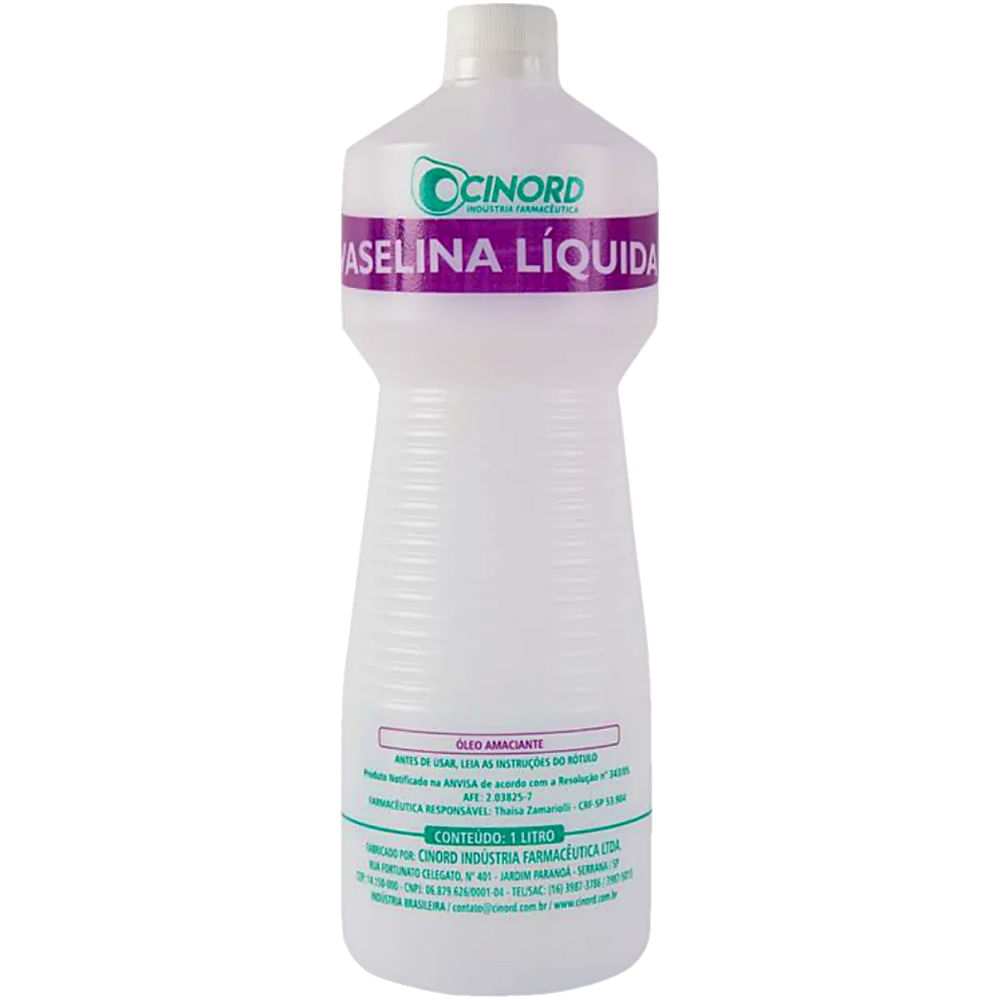 Vaselina Líquida Óleo Amaciante 1 Litro  Cinord