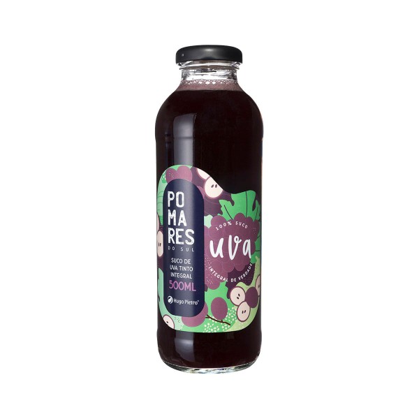 Encontraproduto.com.br - Suco de Uva Tinto Integral Pomares do Sul 500ml