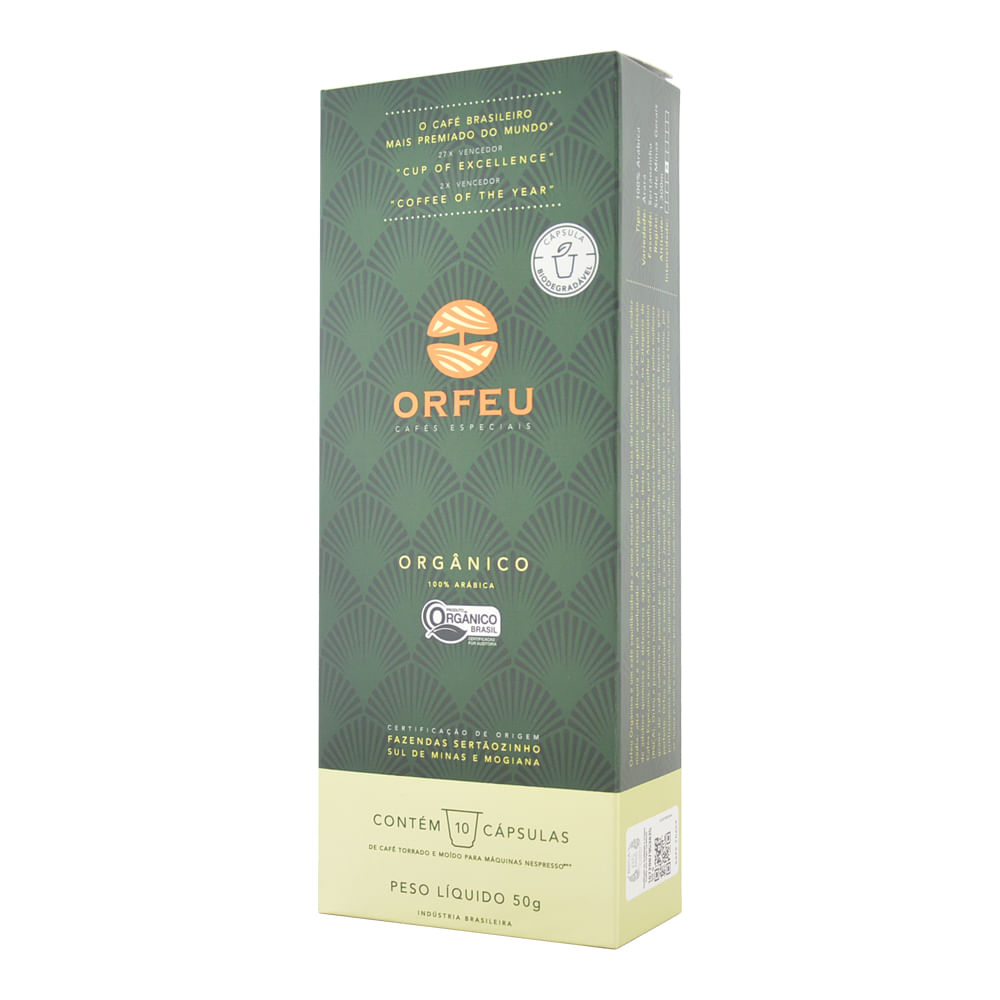 Encontraproduto.com.br - Cápsulas compatíveis Nespresso* Orgânico 10 un